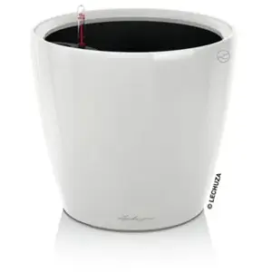 Comparateur de prix : LECHUZA Jardinière CLASSICO LS 43 ALL-IN-ONE blanc brillant 16080 TU