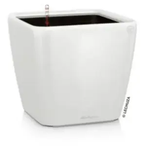 Comparateur de prix : LECHUZA Jardinière QUADRO LS 35 ALL-IN-ON blanc brillant 16160 421478