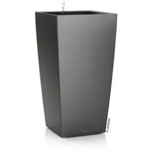 Comparateur de prix : LECHUZA Jardinière Cubico 30 ALL-IN-ONE Charbon 18184