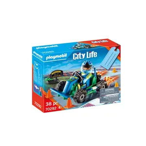 PLAYMOBIL - 70292 - Set cadeau Pilote de kart pas cher
