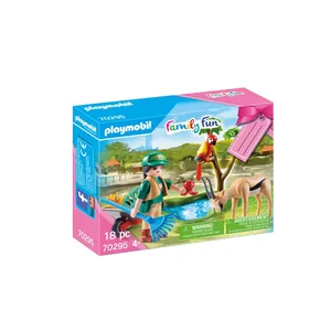 Playmobil Family Fun 70295 Coffret cadeau Zoo pas cher