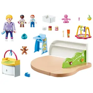 Comparateur de prix : PLAYMOBIL - 70282 - City life - Espace crèche pour bébés