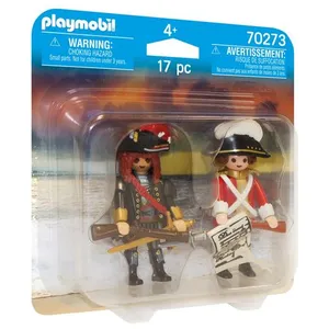 PLAYMOBIL - 70273 - Capitaine pirate et soldat pas cher