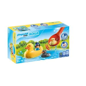 Comparateur de prix : PLAYMOBIL 1.2.3 - 70271 - Famille de canards et enfant - Neuf