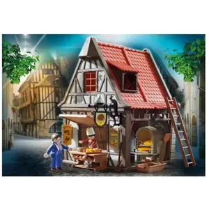 Playmobil History Médiéval 70954 Boulangerie Du Moyen-age pas cher