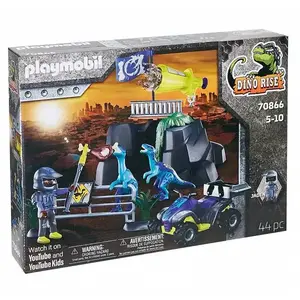 L'aventure du raptor de Jaden playmobil 70866 pas cher