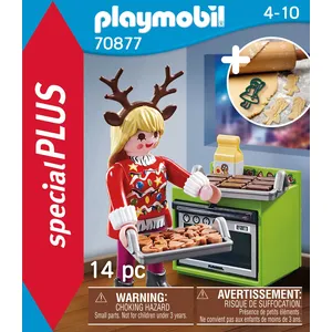 Playmobil Playmobil 70877 - Pâtissière Emporte-Pièce pas cher