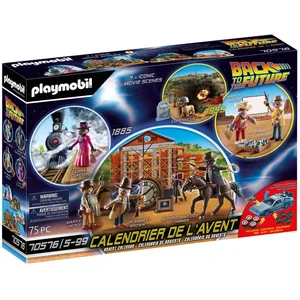 Comparateur de prix : Calendrier de l'avent - Playmobil 70576 - Retour vers le futur III