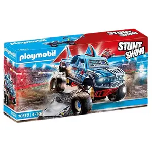 Playmobil Stuntshow 70550 Stuntshow Monster truck cascade Requin pas cher