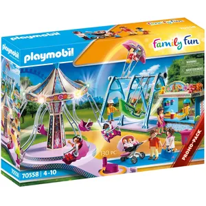 Comparateur de prix : PLAYMOBIL - 70558 - Parc d'attractions - Multicolore - Mixte - Enfant