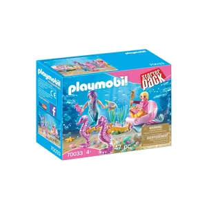 Playmobil Playmobil 70033 - Starterpack Sirènes Avec Carrosse pas cher