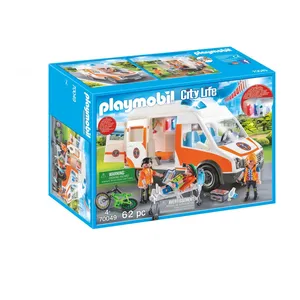Comparateur de prix : PLAYMOBIL - 70049 - City Life Les Secouristes - Ambulance et secouristes