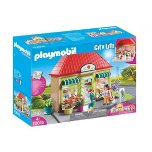 Comparateur de prix : PLAYMOBIL - City Life La Ville - Magasin de fleurs - 165 pièces - 2 personnages