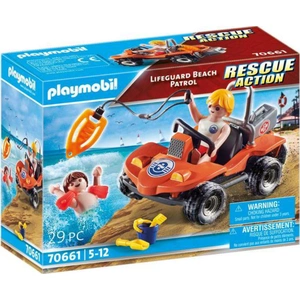 PLAYMOBIL 70661 Garde-côte sauveteur pas cher