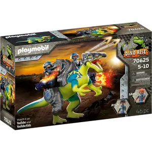 Comparateur de prix : Playmobil Dinos 70625 Spinosaure et combattants