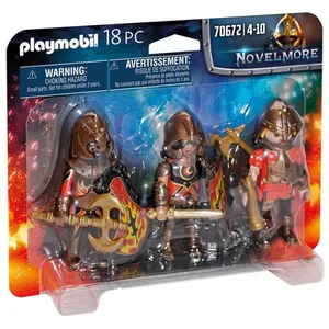 Comparateur de prix : PLAYMOBIL - 70672 - 3 combattants Burnham Raiders
