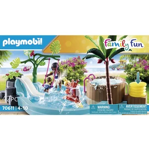 Comparateur de prix : Playmobil Family Fun 70611 Pataugeoire avec bain à bulles