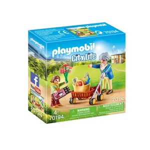 Comparateur de prix : Playmobil City Life - Petite Fille Et Grand-mère 70194 Multicolore