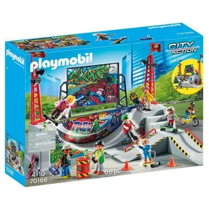 Comparateur de prix : Playmobil Playmobil City Action 70168 - Piste De Skate