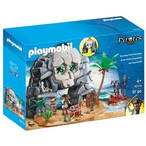 Playmobil Playmobil Pirates 70113 - Ile Des Pirates Transportable pas cher