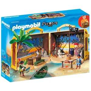Playmobil Playmobil 70150 - Coffre Des Pirates Transportable
