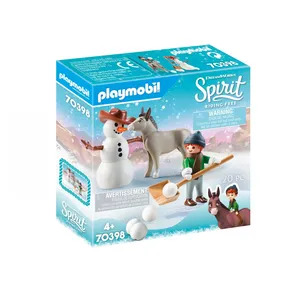 Comparateur de prix : Playmobil Spirit Riding Free 70398 La Mèche et Monsieur Carotte en hiver