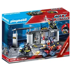 Comparateur de prix : Playmobil 70338 - Quartier Général Transportable Des Policiers D'élite