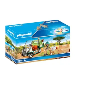 Comparateur de prix : Playmobil Family Fun 70346 Vétérinaire et véhicule tout-terrain