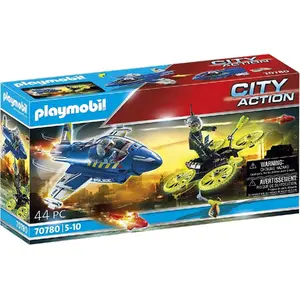 Comparateur de prix : Jouet city action avion de police Playmobil City Persec.Dron TU