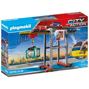 Comparateur de prix : Playmobil City Action 70770 Portique de chargement pour conteneur