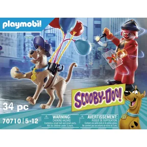 Comparateur de prix : Playmobil Scooby-Doo ! 70710 SCOOBY-DOO avec fantôme du clown