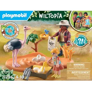 Playmobil Wiltopia 71296 Explorateurs et nid d'autruche pas cher