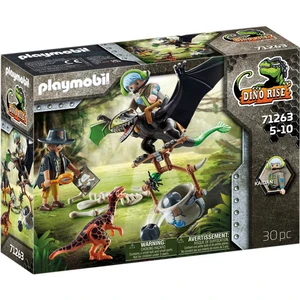 Playmobil Playmobil Dino Rise 71263 - Dimorphodon et rangers pas cher
