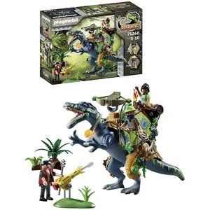 Comparateur de prix : Jeux de construction spinosaure et combattant Playmobil 36x11x50 cm