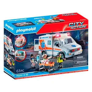 Comparateur de prix : Playmobil CITY Action ambulance avec blessée