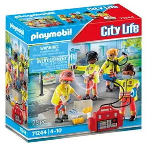 Comparateur de prix : PLAYMOBIL - 71244 - City Action Les Secouristes - Equipe de secouristes