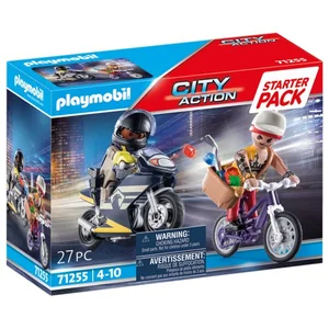 Comparateur de prix : Playmobil Playmobil City Action 71255 - Agent Et Voleur - Starter Pack