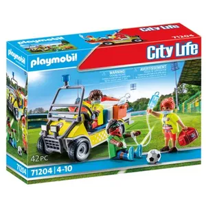 Comparateur de prix : PLAYMOBIL 71204 Véhicule de secours, City Action Les Secouristes, Dès 4 ans