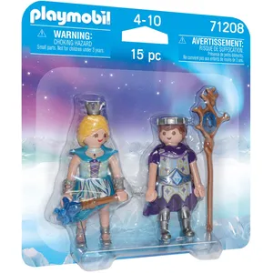 Comparateur de prix : Playmobil Figurines Articulées 71208 Princesse 15 Pièces Prince Duo TU