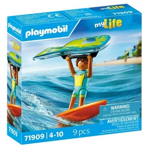 Comparateur de prix : Playmobil® - Wingsurfer à la plage - 71909 - My life