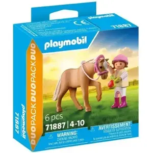 Comparateur de prix : Duo : Fillette Avec Son Poney-71887