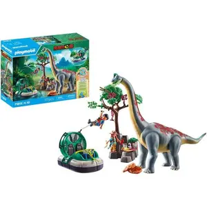 Comparateur de prix : Playmobil Figurine De Brachiosaure Avec Aéroglisseur