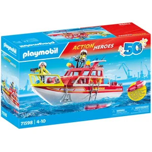 Comparateur de prix : Playmobil Bateau de Sauvetage et Pompiers - Kit d'Intervention d'Urgence - Neuf