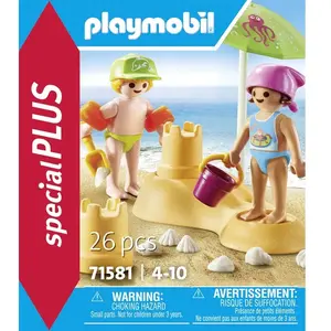 Comparateur de prix : Playmobil Playmobil Special Plus 71581 - Enfants Avec Jouets De Plage