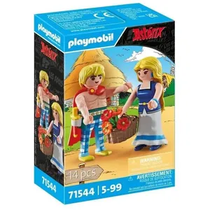 Comparateur de prix : PLAYMOBIL 71544 Tragicomix et Falbala Personnages dAstérix 14 pièces Dès 5 ans