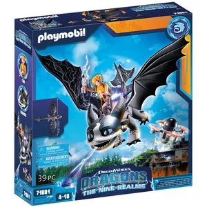 Comparateur de prix : PLAYMOBIL - 71081 - Dragons Nine Realms: Thunder & Tom