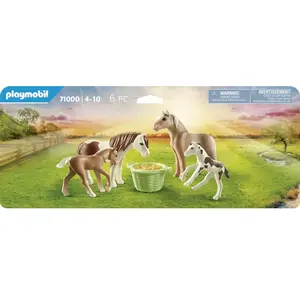 Comparateur de prix : Playmobil Country 71000 2 poneys islandais et poulains