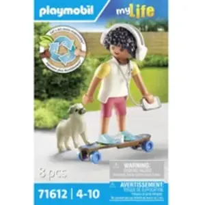 Comparateur de prix : Jeux de simulation adolescent avec chien Playmobil 14,2x4,5x9,3 cm