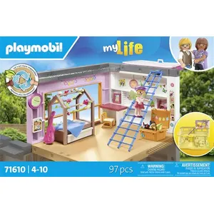 Comparateur de prix : Playmobil Playmobil My Life 71610 - Chambre D'enfant Avec Lit Cabane