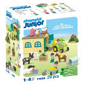 Comparateur de prix : PLAYMOBIL JUNIOR - 71656 - Ferme tracteur et animaux